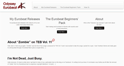 Desktop Screenshot of eurobeatblog.com